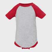 Infant Baseball Fine Jersey Bodysuit