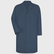Unisex Extended Sizes Button Front Lab Coat