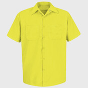 Enhanced Visibility Short Sleeve Work Shirt Tall Sizes
