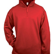 Youth Quarter Zip Poly Fleece Pullover