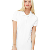 Women's Cotton Spandex Mini Piqué Sport Shirt