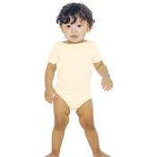 Infant Organic Baby Rib Short Sleeve One-Piece